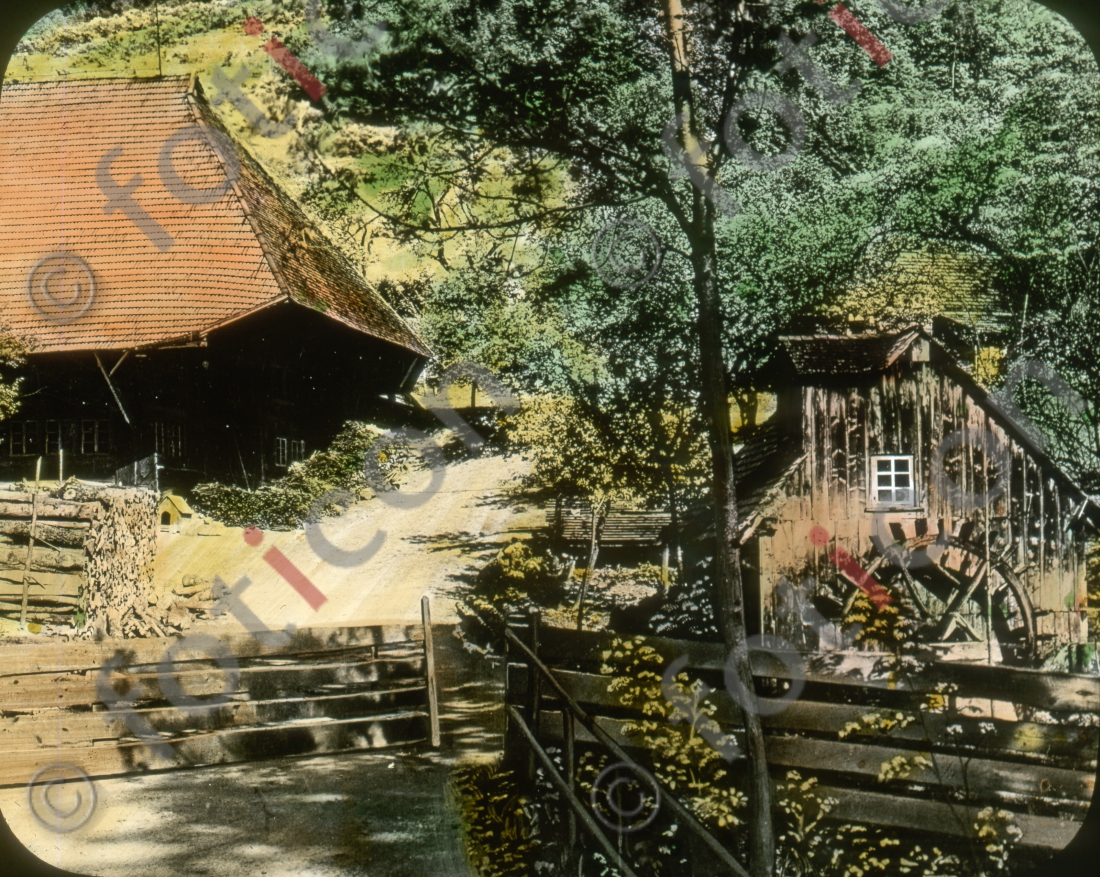 Wassermühle | Water Mill  - Foto foticon-simon-127-009.jpg | foticon.de - Bilddatenbank für Motive aus Geschichte und Kultur